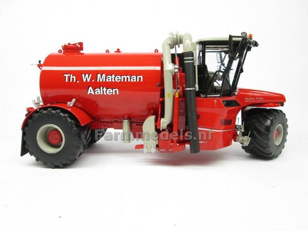 ND-VERVAET Hydro Trike, RED TANK + Th. W. Mateman LOGO 1:32 Marge Models  MM1819-Mateman-3