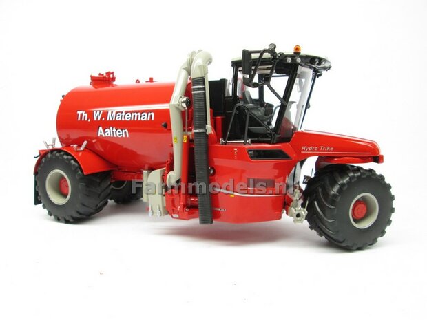 ND-VERVAET Hydro Trike, RED TANK + Th. W. Mateman LOGO 1:32 Marge Models  MM1819-Mateman-3