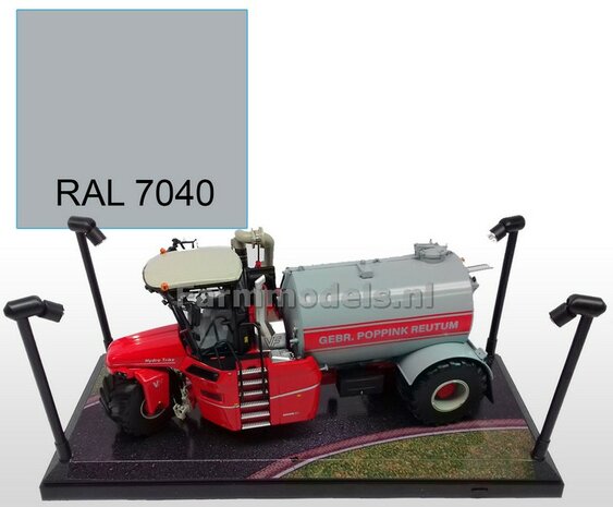 RAL 7040 FENSTERGRAU GRIJS  Spuitbus / Spraypaint - Farmmodels series = Industrie lak, 400ml. ook voor schaal 1:1 zeer geschikt!!