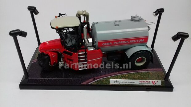 ND-VERVAET Hydro Trike, GRAY TANK + POPPINK LOGO 1:32 Marge Models  MM1819-Poppink-3