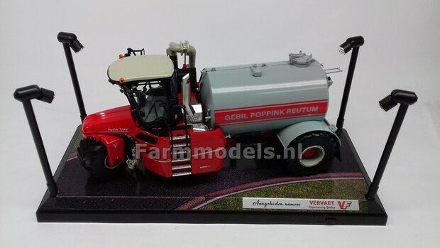 ND-VERVAET Hydro Trike, GRAY TANK + POPPINK LOGO 1:32 Marge Models  MM1819-Poppink-3