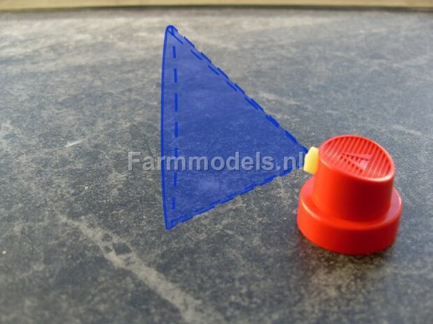 Vervaet ROOD Spuitbus / Spraypaint - Farmmodels series = Industrie lak, 400ml. ook voor schaal 1:1 zeer geschikt!!