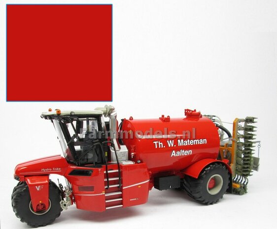 Vervaet ROOD Spuitbus / Spraypaint - Farmmodels series = Industrie lak, 400ml. ook voor schaal 1:1 zeer geschikt!!