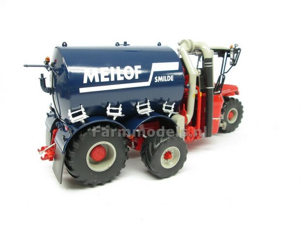 Rebuilt &amp; ND-VERVAET Hydro Trike XL, BLUE TANK + MEILOF LOGO 1:32 Marge Models  MM1819-Meilof-5