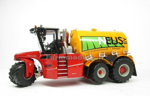 Rebuilt &amp; ND-VERVAET Hydro Trike XL, YELLOW RAL 1028 TANK + NEIJS LOGO 1:32 Marge Models  MM1819-NEIJS-5