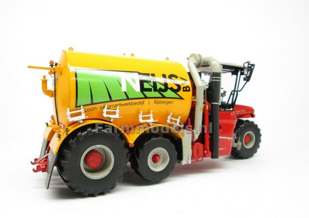 Rebuilt &amp; ND-VERVAET Hydro Trike XL, YELLOW RAL 1028 TANK + NEIJS LOGO 1:32 Marge Models  MM1819-NEIJS-5