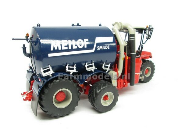 Rebuilt &amp; ND-VERVAET Hydro Trike XL, BLUE TANK + MEILOF LOGO 1:32 Marge Models  MM1819-Meilof-5