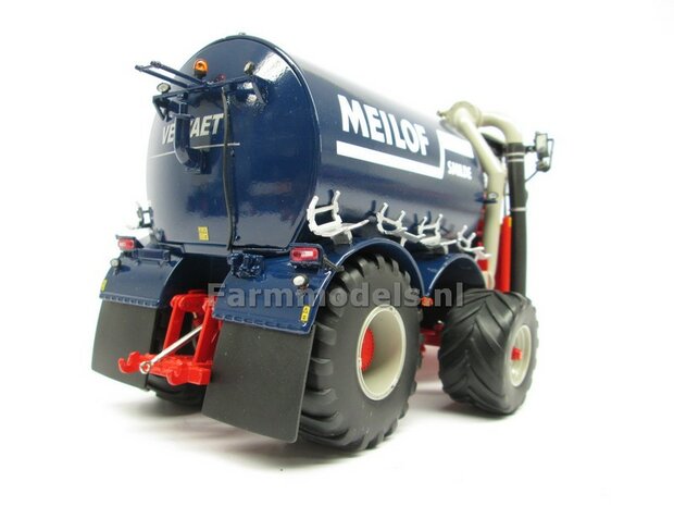 Rebuilt &amp; ND-VERVAET Hydro Trike XL, BLUE TANK + MEILOF LOGO 1:32 Marge Models  MM1819-Meilof-5