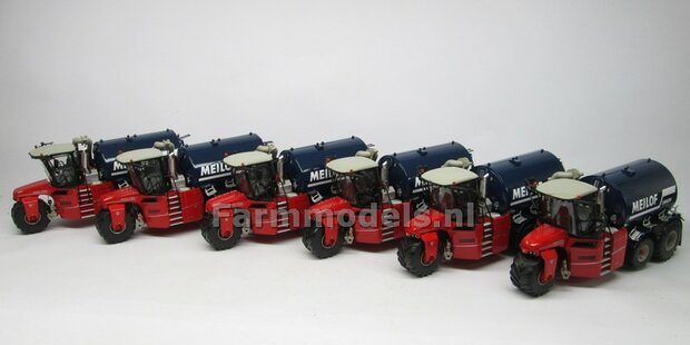 Rebuilt &amp; ND-VERVAET Hydro Trike XL, BLUE TANK + MEILOF LOGO 1:32 Marge Models  MM1819-Meilof-5