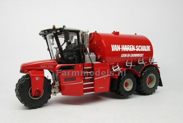 ND-VERVAET Hydro Trike XL, RED TANK + VAN HAREN Logo&#039;s 1:32 Marge Models  MM1819-VANHAREN-5