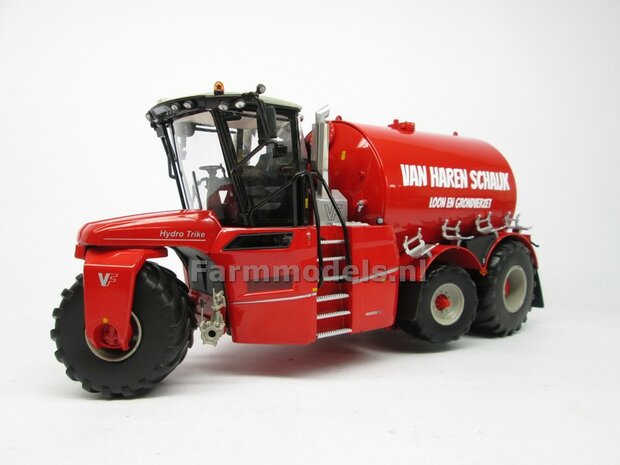 ND-VERVAET Hydro Trike XL, RED TANK + VAN HAREN Logo&#039;s 1:32 Marge Models  MM1819-VANHAREN-5