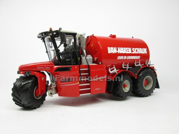 ND-VERVAET Hydro Trike XL, RED TANK + VAN HAREN Logo&#039;s 1:32 Marge Models  MM1819-VANHAREN-5