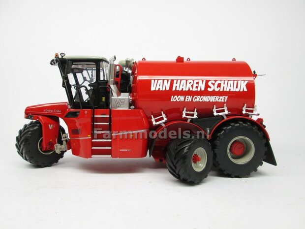 ND-VERVAET Hydro Trike XL, RED TANK + VAN HAREN Logo&#039;s 1:32 Marge Models  MM1819-VANHAREN-5