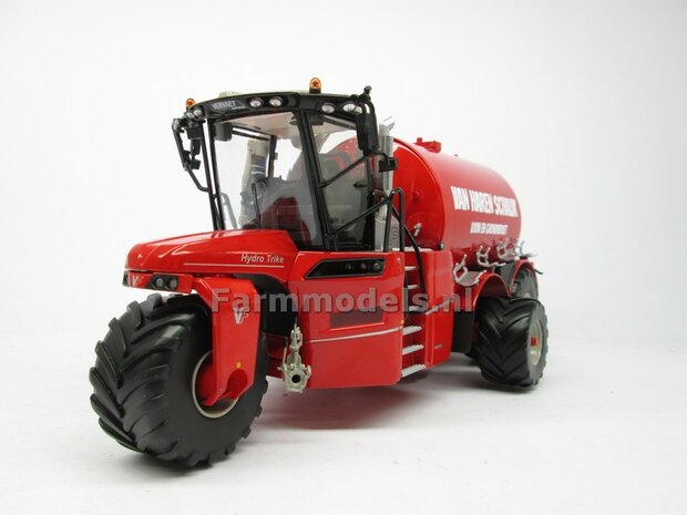 ND-VERVAET Hydro Trike XL, RED TANK + VAN HAREN Logo&#039;s 1:32 Marge Models  MM1819-VANHAREN-5