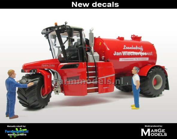 ND-VERVAET Hydro Trike, RED TANK + Wiechertjes LOGO 1:32 Marge Models  MM1819-Wiechertjes-3