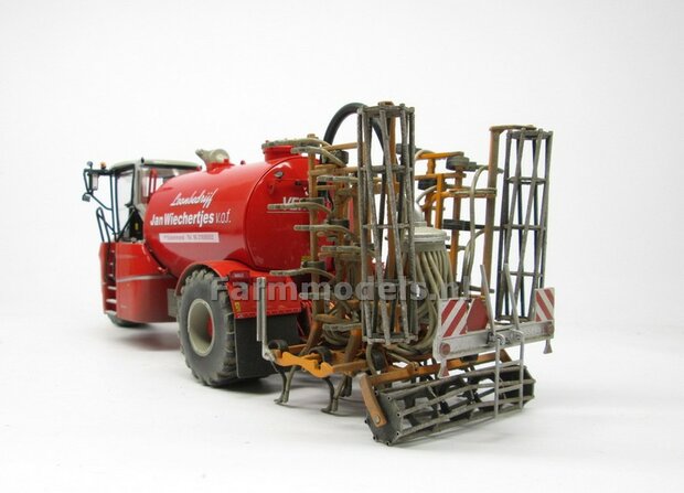 COMBISET: Dirty &amp; ND-VERVAET Hydro Trike STOF- &amp; MESTLOOK + VEENHUIS Bouwlandbemester (Verkruimelrollen) RED TANK + Wiechertjes LOGO 1:32   MM1819-Wiechertjes-3-COMBI-D