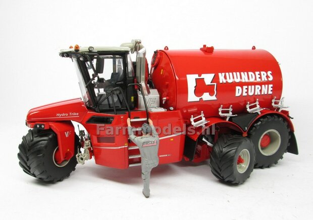 ND-VERVAET Hydro Trike XL, RED TANK + KUUNDERS DEURNE LOGO 1:32 Marge Models  MM1819-KUUNDERS-5
