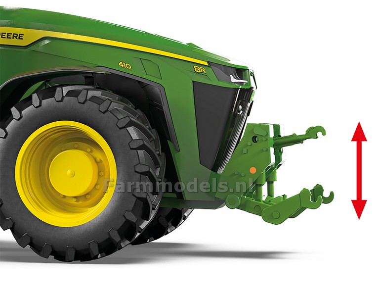 新品 Wiking ジョンディア John Deere 8R410 トラクター-