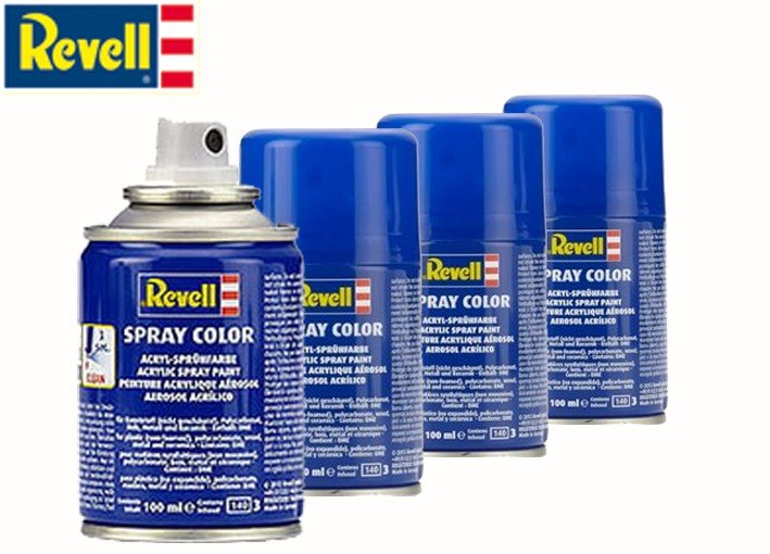 Revell Spray Paint Farmmodels Miniaturen Onderdelen Stickers