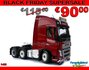 BLACK FRIDAY RED 3 Axle NOOTEBOOM EDITION Volvo FH16 1:32 MM1811-03-01   _